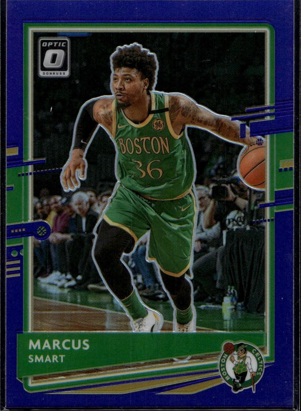 2020-21 Donruss Optic #41 Marcus Smart Purple