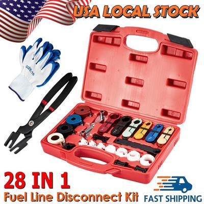 28 Pcs/ Set Master Quick Disconnect Tool Kit for AC Fuel & Transmission Systems