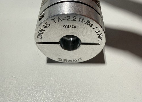 Gerwah DKN 45 Metallbalgkupplung DKN 45/50 50mm L 32mm Durchmesser 10 mm / 16 mm Bohrung - Bild 2 von 7