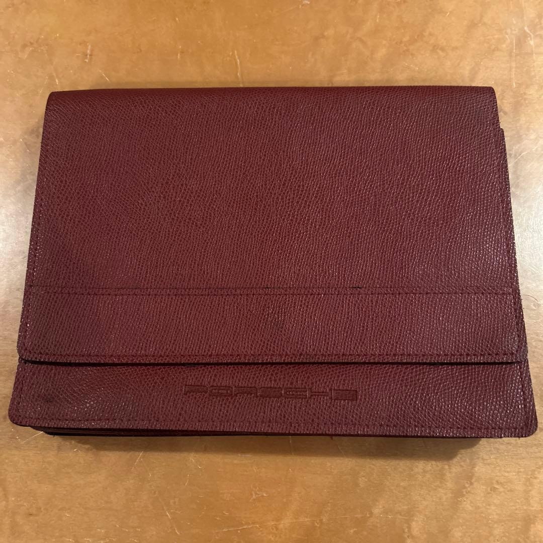 Porsche Porsche document case document case clutc… - image 1