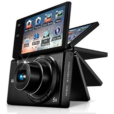 Samsung MV800 Digital Camera 16.1MP 5X Optical Zoom Selfie Flip