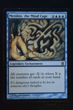 Magic The Gathering MTG MEISHIN, THE MIND CAGE Saviors of Kamigawa LP Played