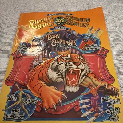 Vintage 1998 Ringling Bros and Barnum & Bailey Circus Program - Great Condition