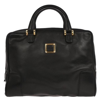 Loewe Black Leather Amazona 32 Handbag L19 126506