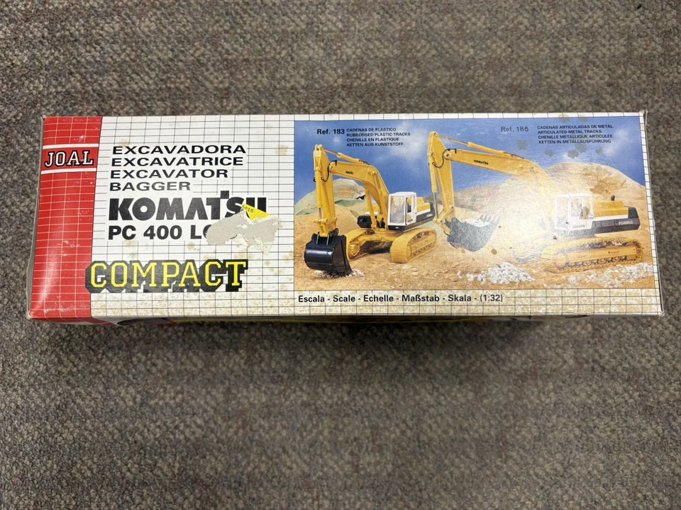 + Komatsu Escala 1:32 Excavadora Joal Compact PC 400 LC-5 LNIB Ref. # 183 Foto 4 de 4