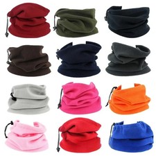 Fleece Warm Winter Windproof Neck Tube Scarf for Men Women Bandana Mask Half Fac