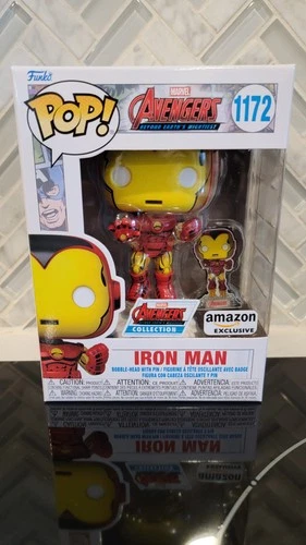 Funko Pop Marvel Avengers Beyond Earth's Mightiest #1172 Iron Man  Exclusive