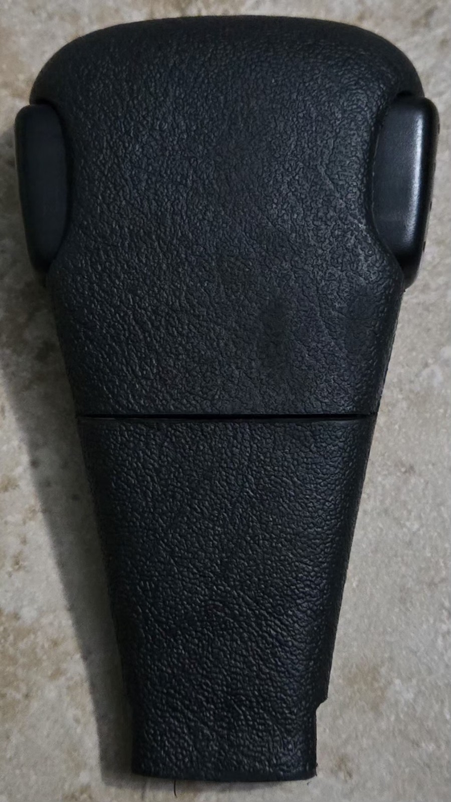 Genuine OEM 1987-1996 Saab 9000 Black Leather Automatic A/T Gear Shift Knob