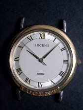 Seiko Lucent Quartz 3-Hand 7N01-6150 Men's Watch Ae921 Working