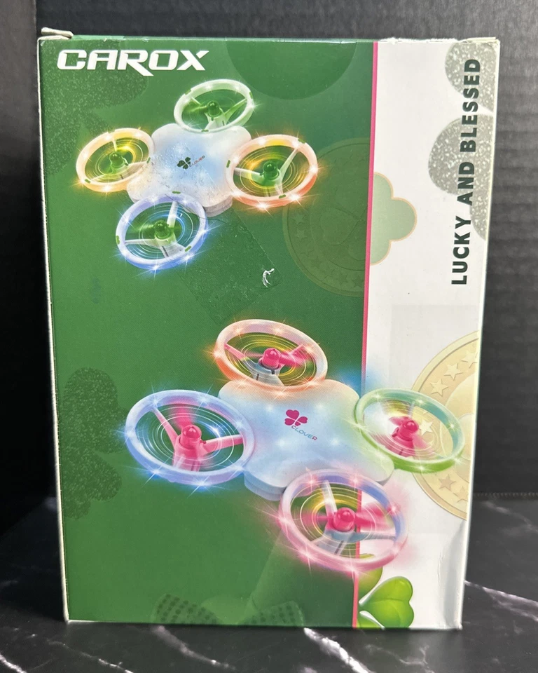 CAROX - Lucky Clover Drone for Kids And Adults Beginners, RC Drone Quadcopter - Image 2 of 4
