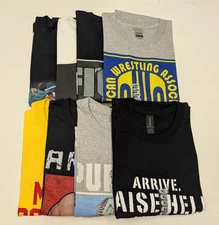 Lot of 8 Men Size XL T-shirts | Cena Orton Undertaker The Rock NEW (XL)