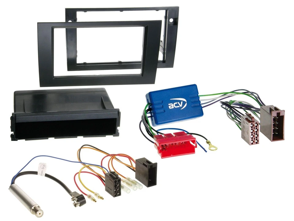 JVC Bluetooth USB DAB MP3 Autoradio für Audi A4 B6 B7 01-08 Symphony Aktivsystem - Bild 3 von 4