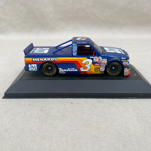 Menards Bryan Reffner #3 Chevrolet Silverado NASCAR Diecast Truck Blue