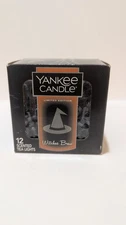 Yankee Candle Retired Halloween "WITCHES BREW"~ Box of 12 Tea Lights ~ RARE ~NEW