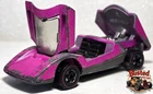 Hot Wheels Redlines Ferrari 512S, Pink, 1973 Shell Promo, Hong Kong, READ