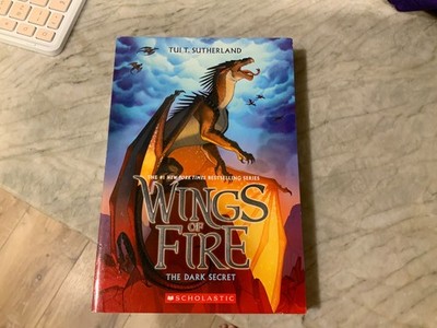 Dark Secret (Wings of Fire #4) by Tui T. Sutherland (2014, Trade Paperback)