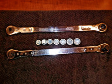 MAC-TOOLS 2 RATCHING SERPENTINE TOOLS WITH 6 ...
