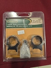 NOS Weaver 1" High Matte Finish Scope Rings 49042