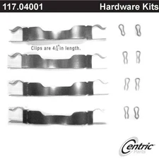 Centric Parts 117.04001 Centric Disc Brake Hardware Kit