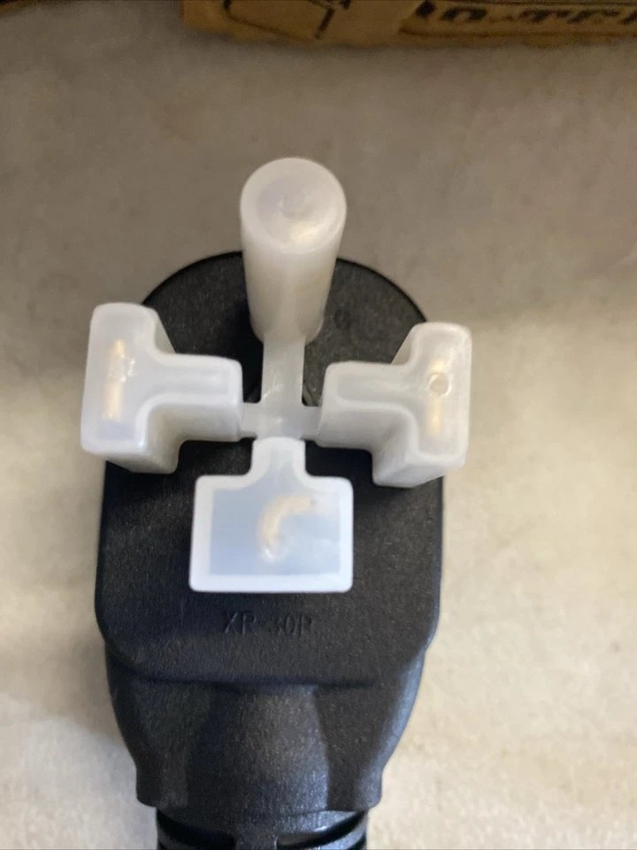 3 Prong to 4 Prong Dryer Plug 1.5 Ft Black Outlet Adapter - Image 2 of 3