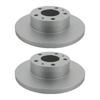 2 Bremsscheiben Voll Ø 280 Mm Triscan Passend FüR U.A. Peugeot Boxer