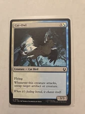 Cat-Owl - Avatar - NM - Common - Creature - MTG