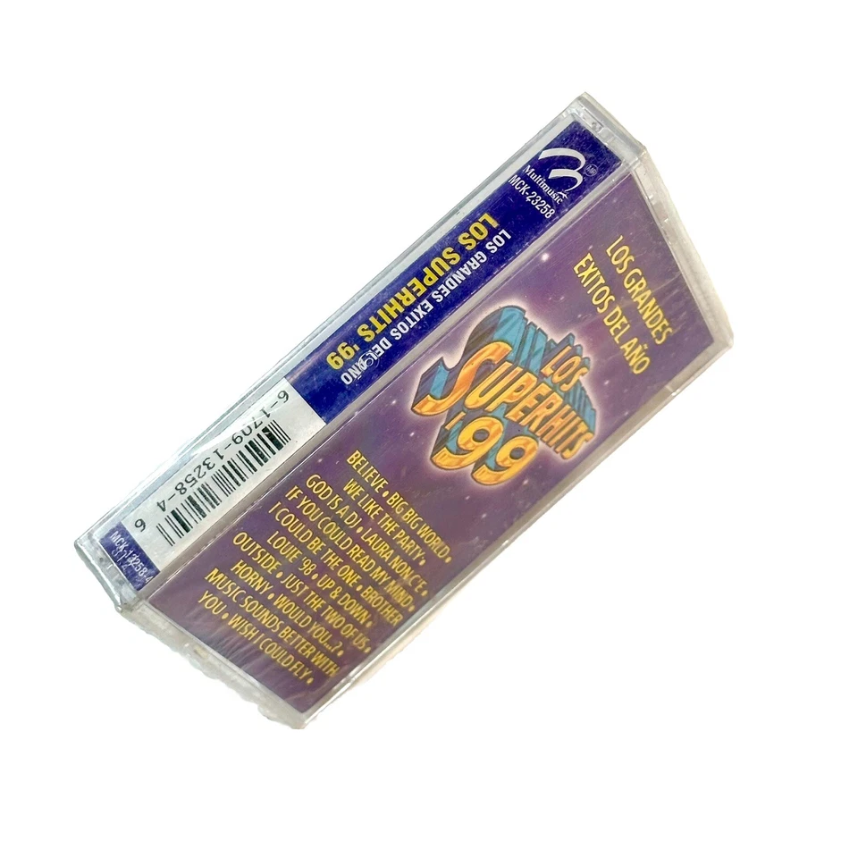Los Grandes Exitos Del Ano Los Superhits 99 Cassette Nuevo Sellado Mexico Import - Image 4 of 4