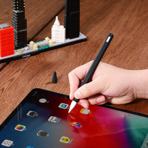 For Apple iPad Pro Pen Pencil 2nd 2018 Pencil Holder Case Non-Slip Sleeve Pouch - Picture 8 of 21
