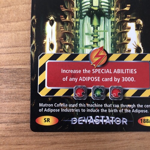 Dr Doctor Who Devastator # 1013 Adipose Computer Battles In Time Super Rare Card - Picture 6 of 15