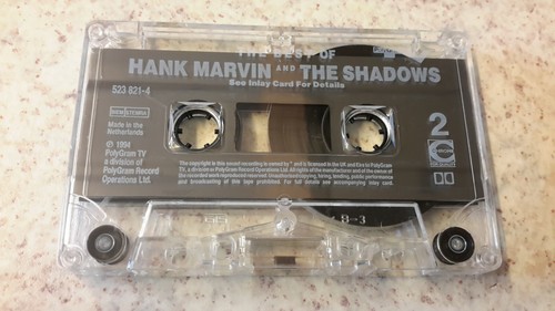 HANK MARVIN & THE SHADOWS - THE BEST OF CASSETTE 1994 PLAY TESTED! - Picture 4 of 4