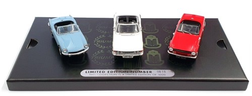 Corgi Vanguards 1/43 Scale Diecast TC00005 - Triumph Topless Collection 3x - Picture 2 of 8