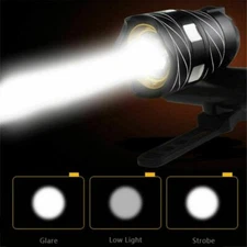 40000LM USB Rechargeable LED Cycle Bicycle Light Racing Bike Front Headlight USA