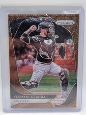 2020 Panini Prizm - Quick Pitch Bronze Donut Circle Prizm #12 Yasmani Grandal...