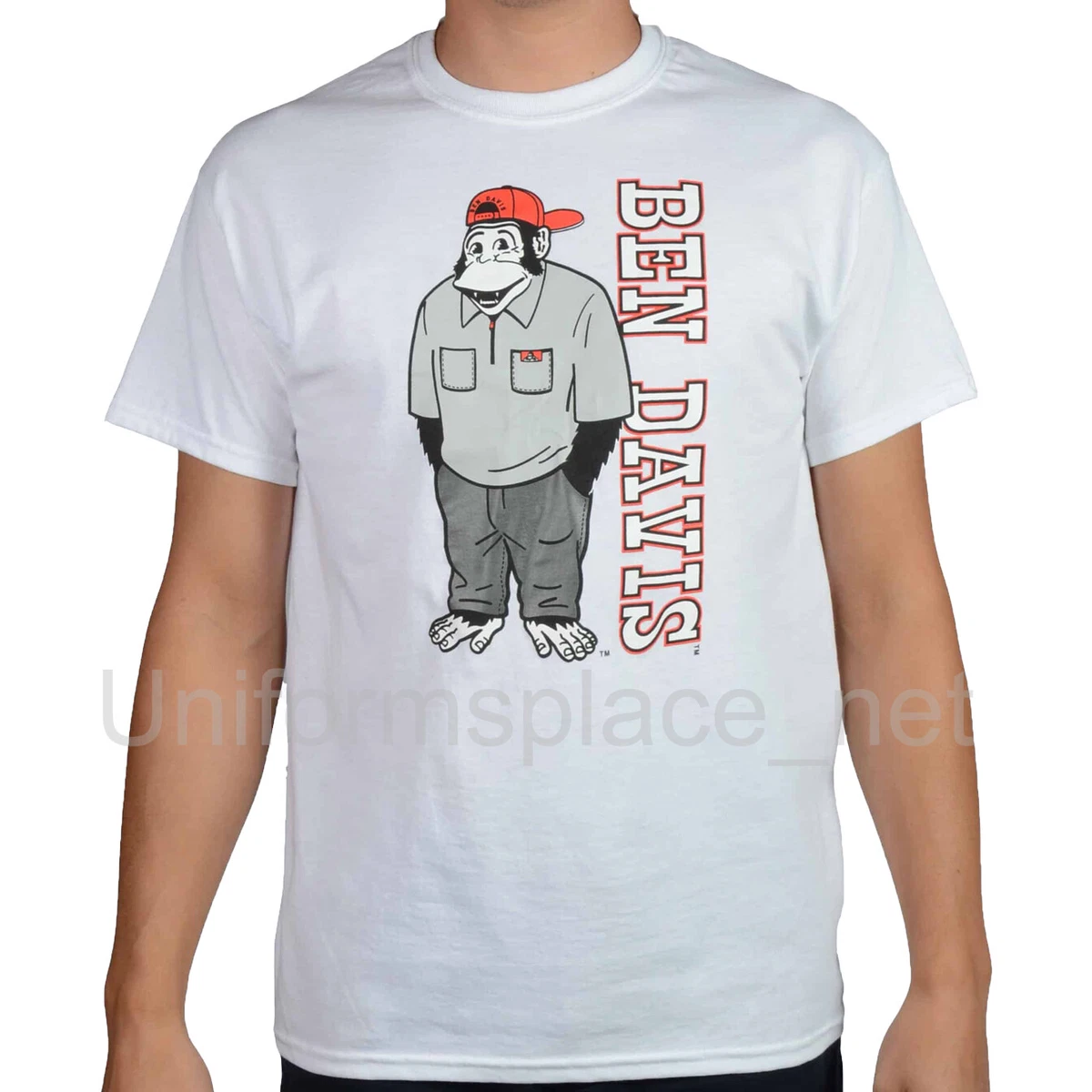 Mange filthy Aktiver Ben Davis T-shirt Men Short Sleeve Logo Graphic Tee Funky Monkey Shirts White | eBay Mange filthy Aktiver Ben Davis T-shirt Men Short Sleeve Logo Graphic Tee Funky Monkey Shirts White | eBay