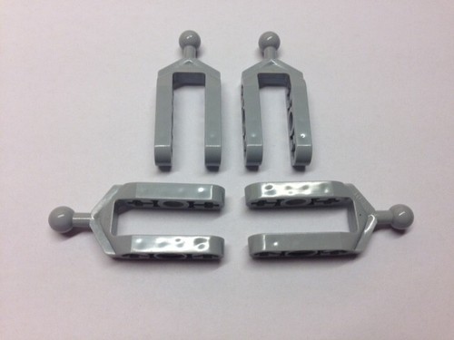 Lego Technik Technic 6572 hellgrau Lenkung Rad Aufhängung Querlenker 4211711 4x