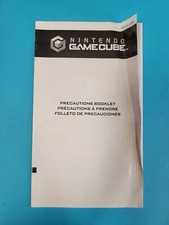 Nintendo Gamecube Health And Safety Precautions Booklet White Pm-dol-usa-2