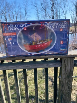 Lindberg 1/95 Scale Plastic Model- Nantucket Light Ship Kit # 70860 NEW SEALED