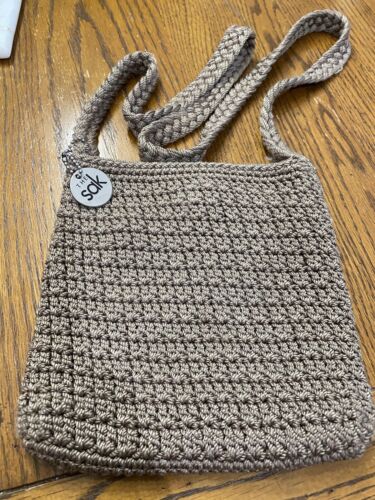 the sak crossbody crochet purse