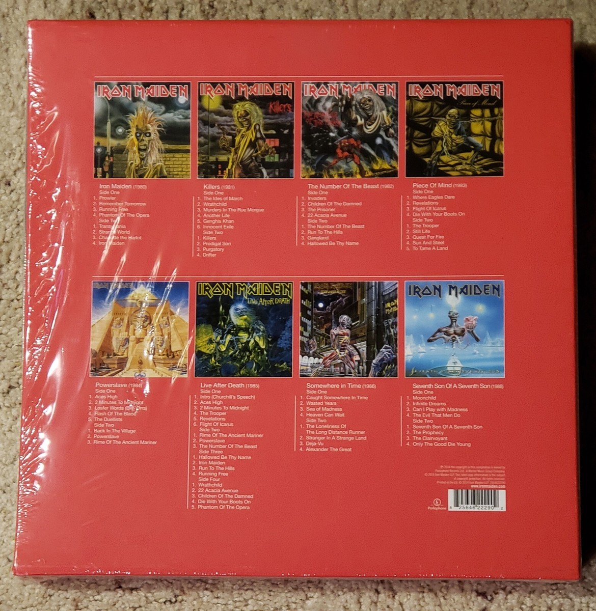 Iron Maiden-Complete Album Collection 美品 Amazon.com: Iron