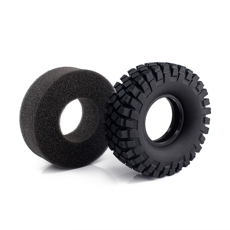 INJORA RC Reifen Schaum 1.9 Zoll - 4 Stück Zweiphasig Für Crawler Axial SCX10 TRX4