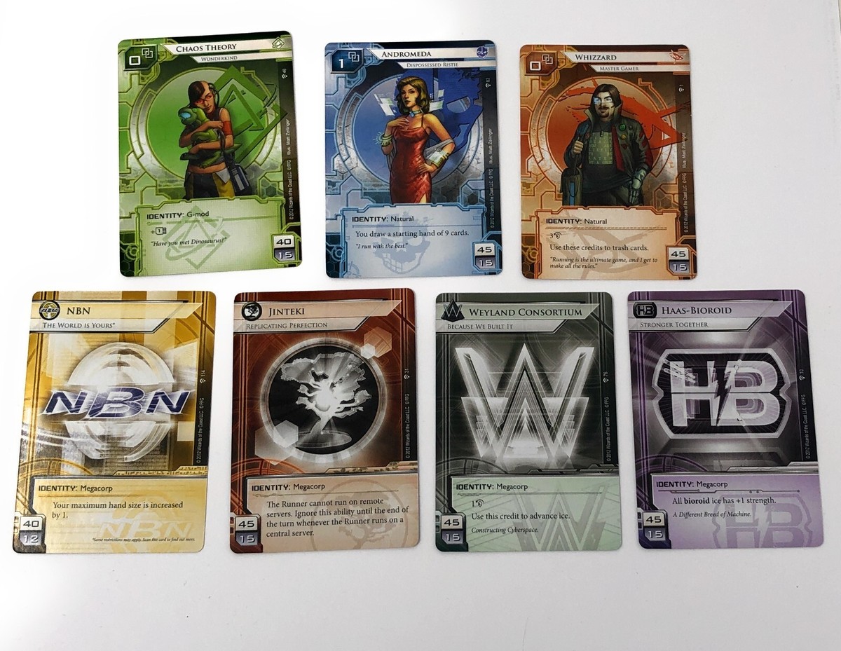 Android Netrunner (7x IDs) from Genesis Cycle | eBay