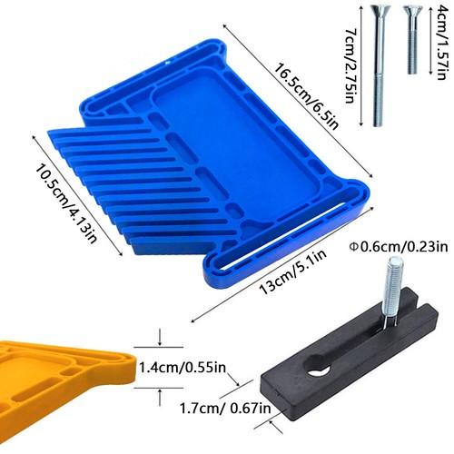 1 Pair Woodworking Feather Board Set Router Tables Saws Carpentry Aid Tool Kit - Picture 2 of 14