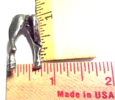 "Horses Ass" pin vintage novelty collectible old horse tail behind pinback