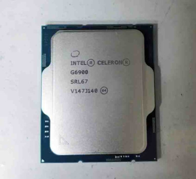 12th Gen Intel Celeron g6900 CPU Processor 3.4ghz Dual Core 46w