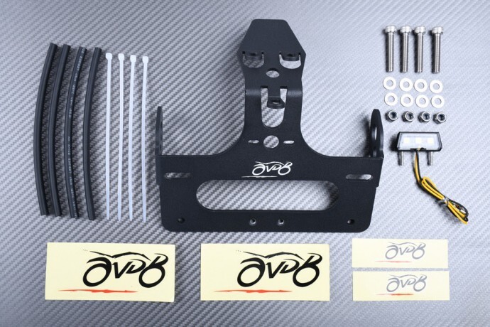 Support de plaque CBR 1000 RR 2008-2011 pour sorties piste et route