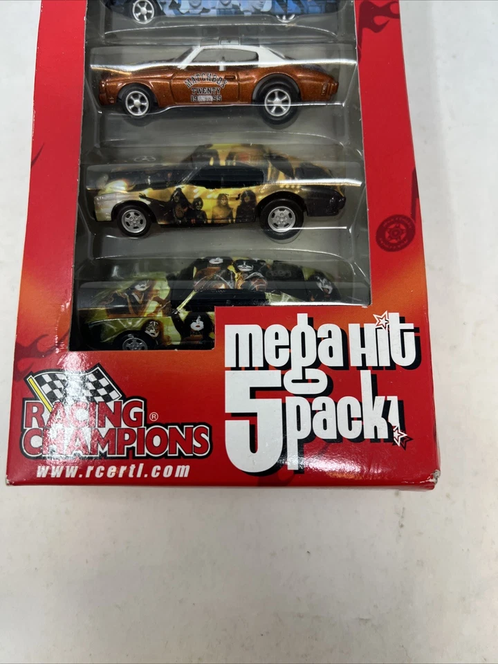 CAMPEONES DE CARRERAS HOT TRACKS MEGA HIT FIVE PAQUETE DE 5 DIE CAST KISS 98 grados *NSYNC Foto 4 de 4