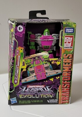 Transformers Legacy Evolution G2 Universe Autobot Mirage 6'' Figure Deluxe Class