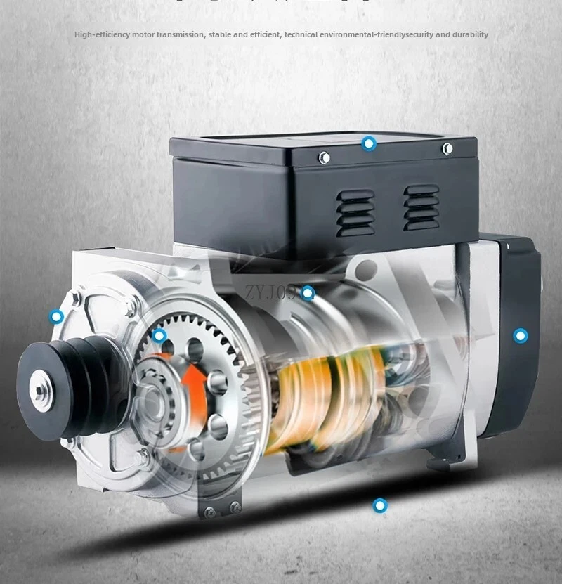 Petrol Diesel Generator Set Single Welding Power Generator Integrated Machine - Image 3 of 4