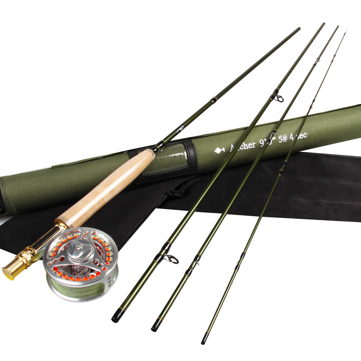 7'/8'/9' Fly Rod 3 4 5 8WT Fast Action Fly Fishing Rod Fly Reel Fly Line Combo 7'/8'/9' Fly Rod 3 4 5 8WT Fast Action Fly Fishing Rod Fly Reel Fly Line Combo