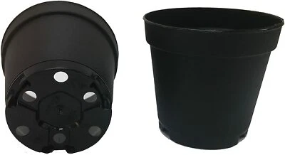 SEED KINGDOM 40 NEW 2 Inch Plastic Nursery Pots ~ Pots ARE 2 Inch Round At the Top and 1.9...